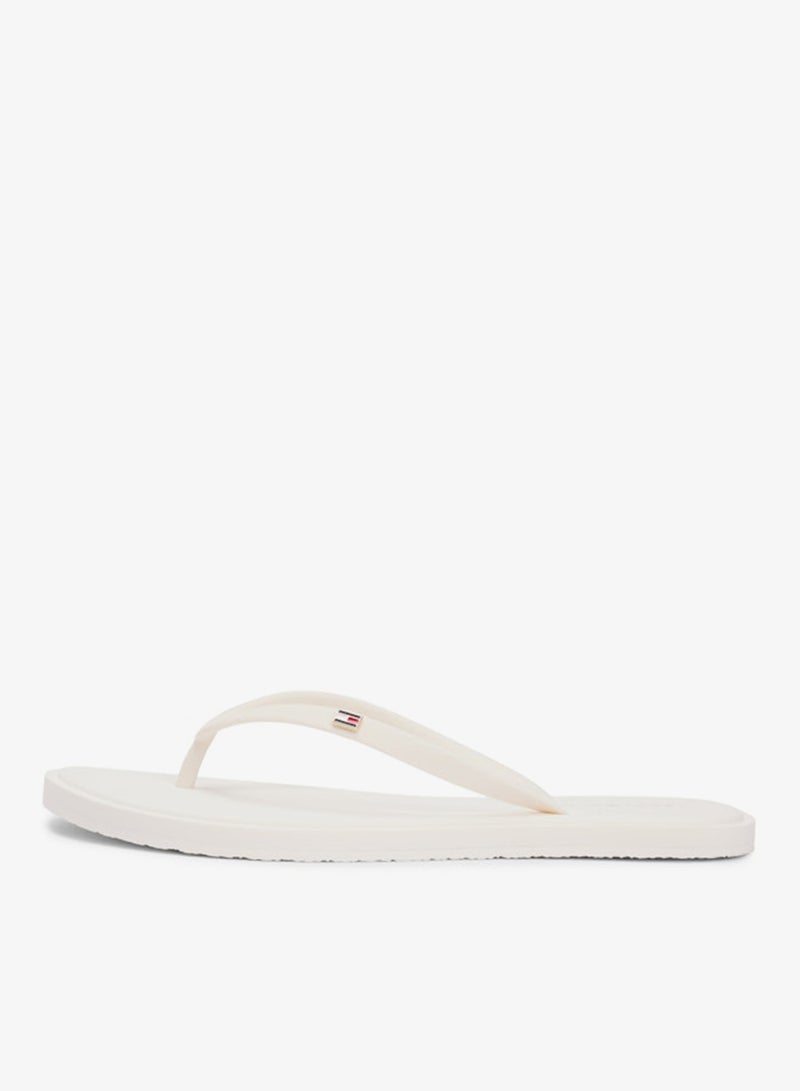 TOMMY HILFIGER Chic Enamel Flag Flip-Flops - Image 2